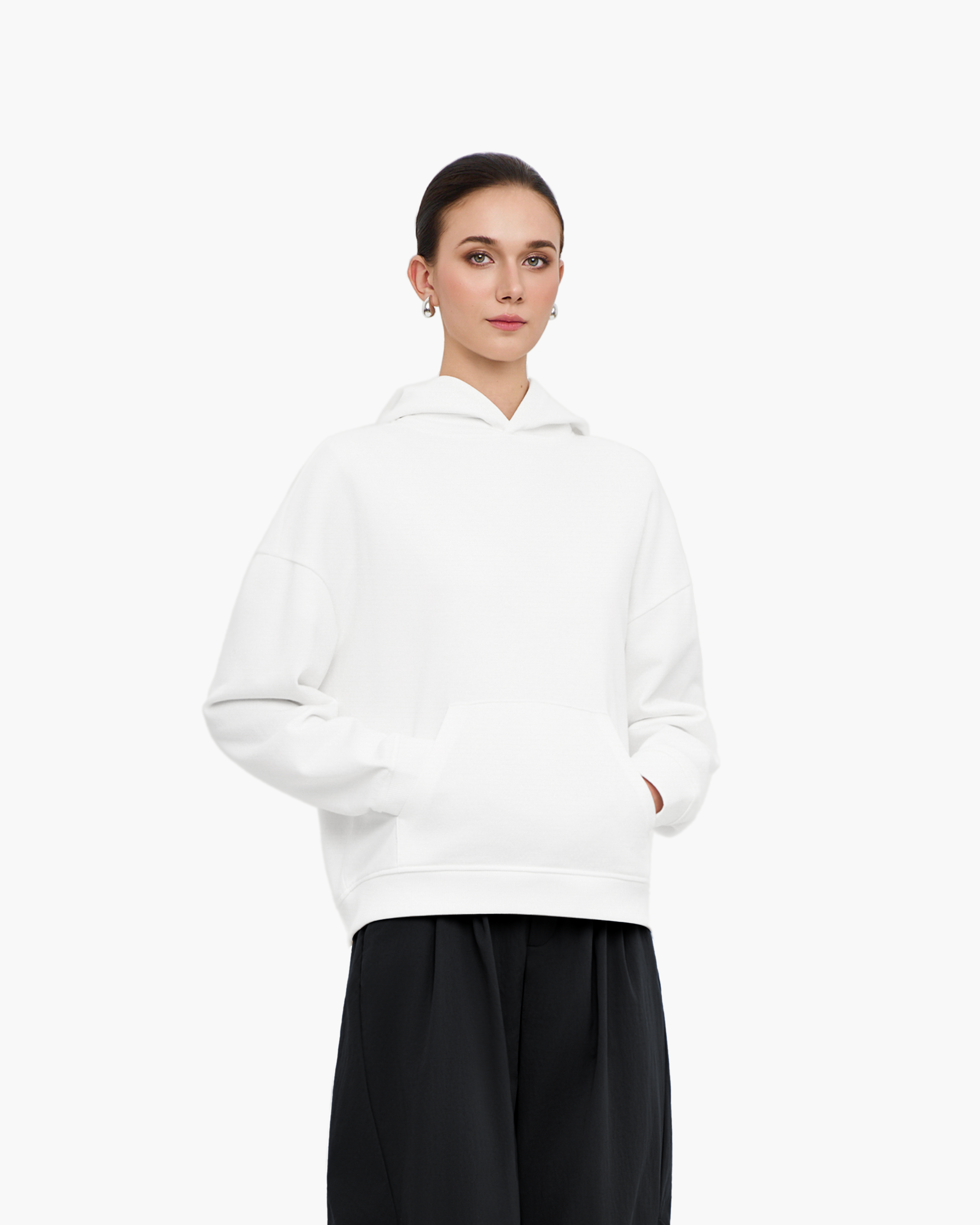 Woman's Boxy Oversized Hoodie 0684