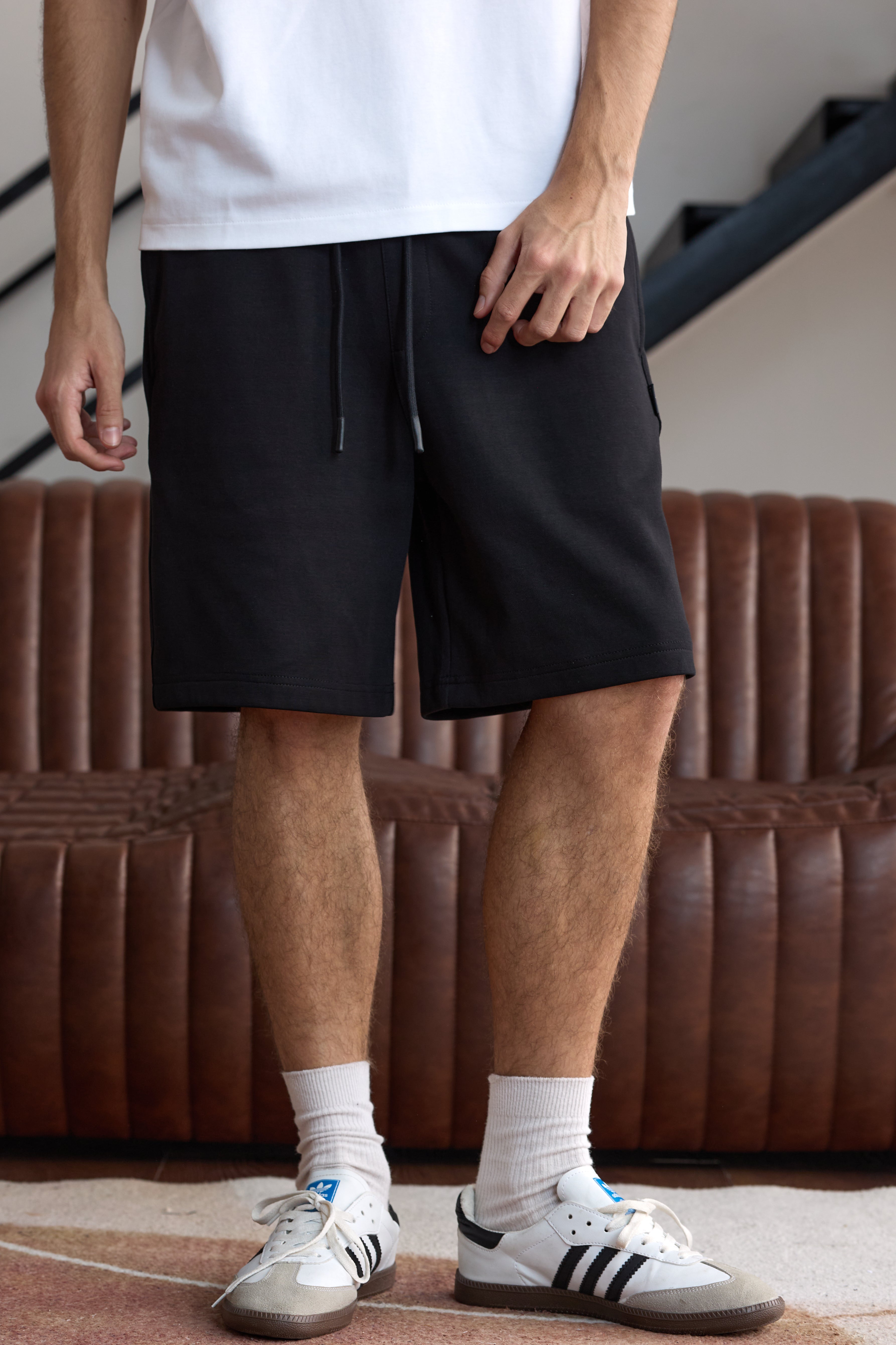 Man Jogger Bermuda Shorts 0683
