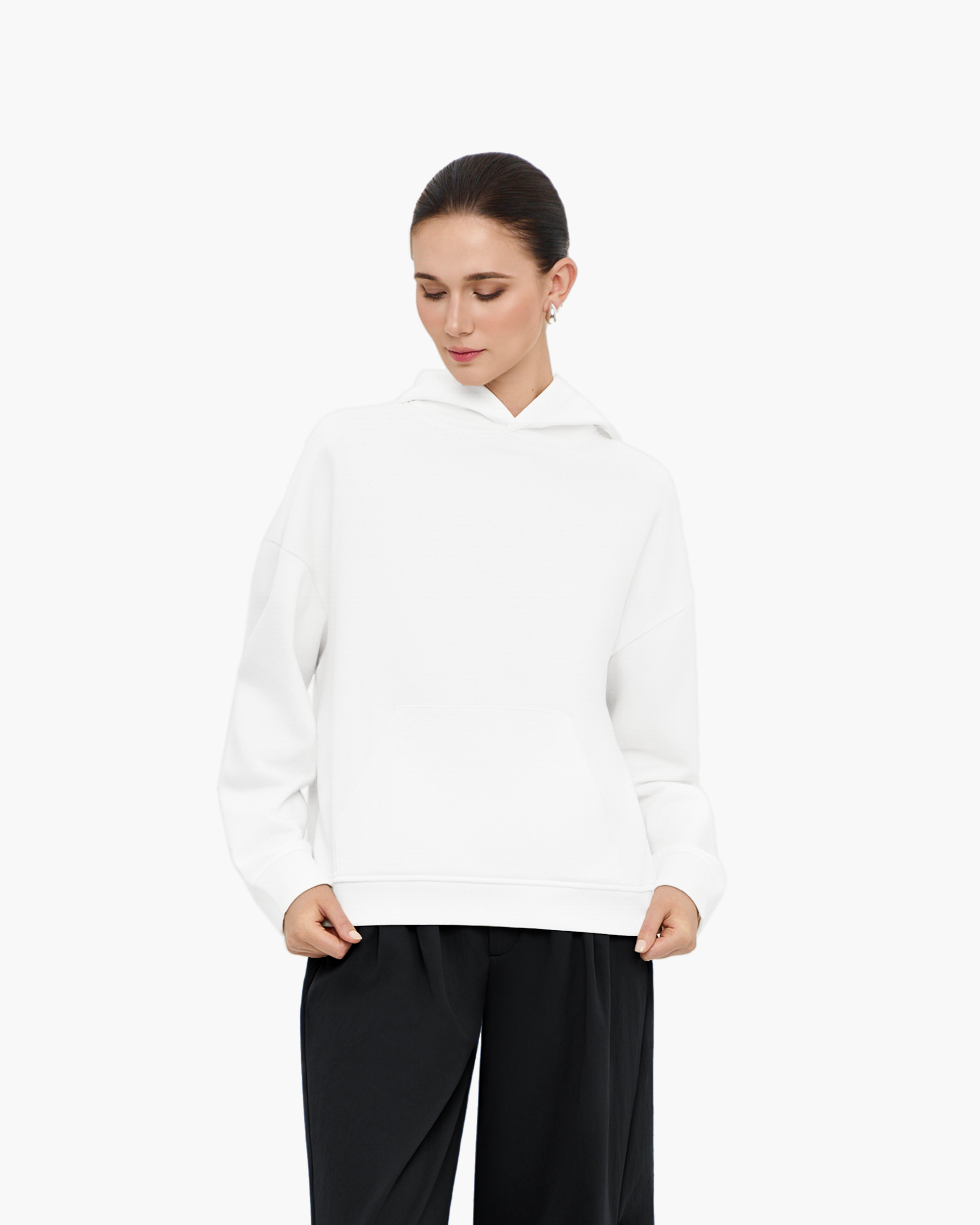 Woman's Boxy Oversized Hoodie 0684