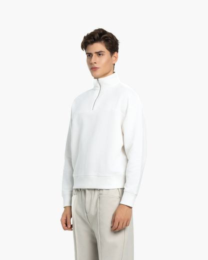 Sweater With Zip 0685