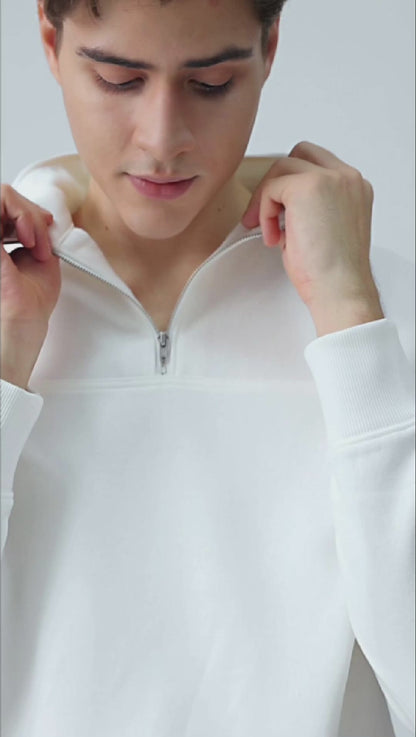 Sweater With Zip 0685